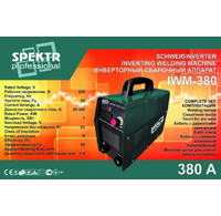 Фото 2 - Сварочный инвертор Spektr IWM 380 (бывший 350) в кейсе с электронным табло