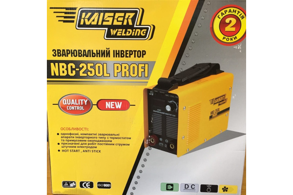 Фото 3 - Сварочный инвертор KAISER NBC-250L profi