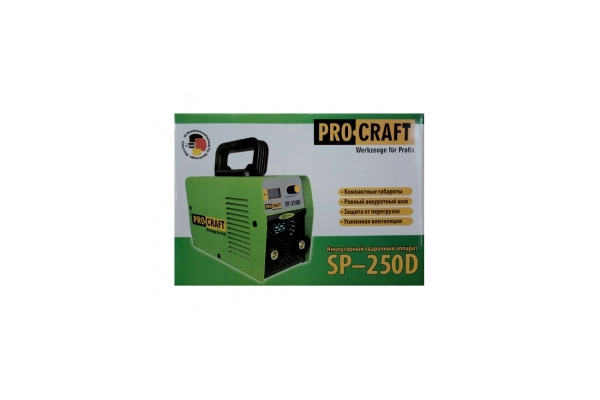 Фото 2 - Сварочный инвертор Procraft SP-250D
