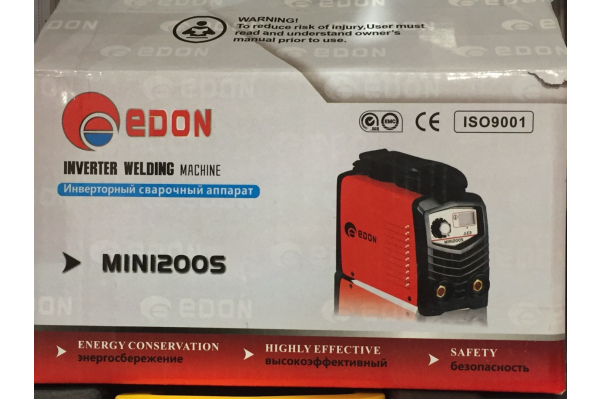 Фото 2 - Сварочный инвертор Edon MMA 200S Mini