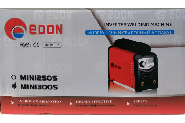 Фото 6 - Сварочный инвертор Edon MMA 300S Mini