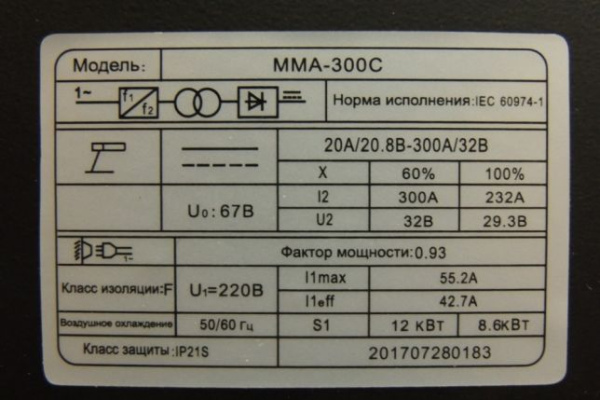 Фото 5 - Сварочный инвертор Edon MMA 300C кейс