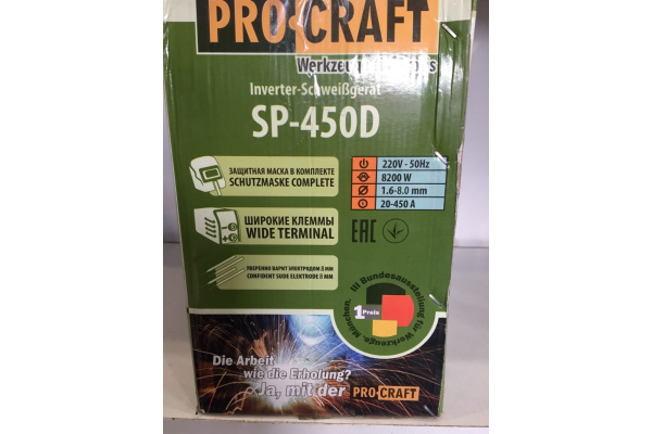 Фото 5 - Сварочный инвертор Procraft SP-450D