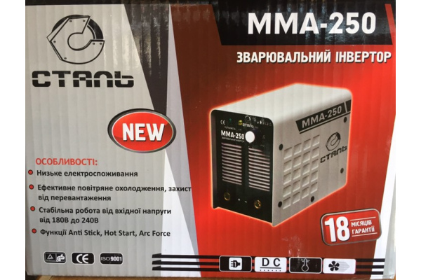 Фото 2 - Сварочный инвертор Сталь ММА-250