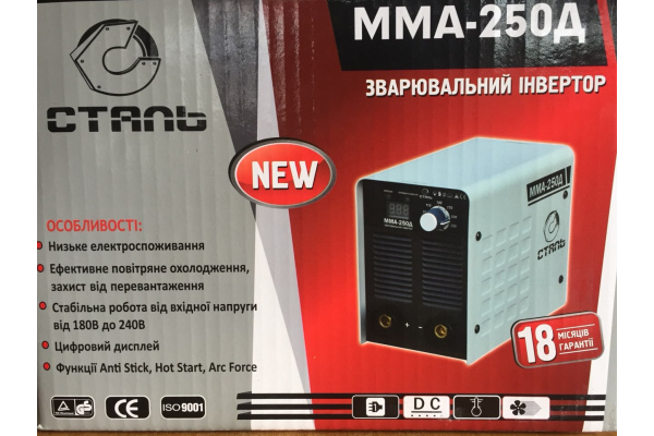 Фото 2 - Сварочный инвертор Сталь MMA-250Д