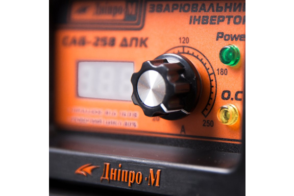 Фото 9 - Сварочный инвертор IGBT Дніпро-М САБ-258ДПК
