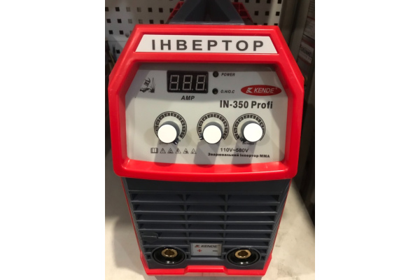 Фото 2 - Сварочный инвертор Kende IN-350 Profi MMA (220/380V)