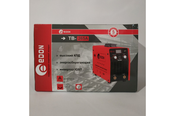 Фото 13 - Сварочный инвертор Edon TB-265A (MMA + TIG)