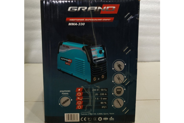 Фото 8 - Сварочный инвертор Grand ММА-330 Prof