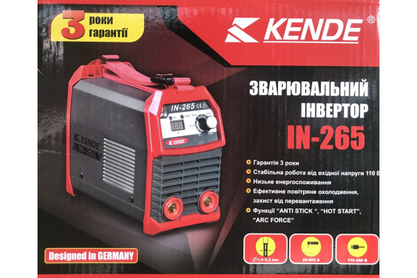 Фото 6 - Сварочный инвертор Kende IN-265