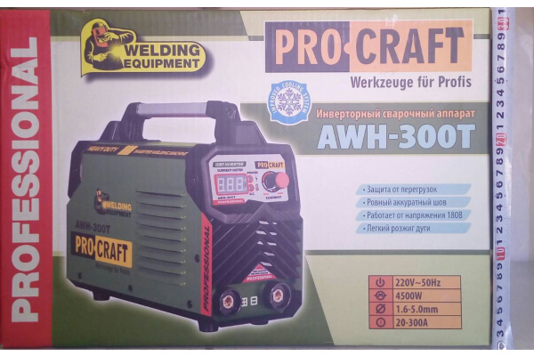 Фото 2 - Сварочный инвертор Procraft AWH-300T