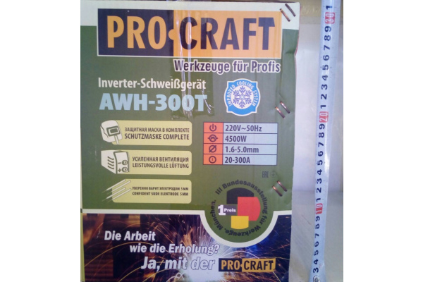 Фото 7 - Сварочный инвертор Procraft AWH-300T