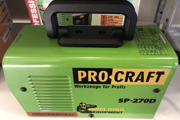 Фото 4 - Сварочный инвертор Procraft SP-270D