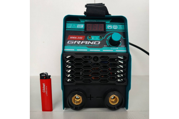 Фото 2 - Сварочный инвертор Grand MMA-340 (LCD-дисплей)