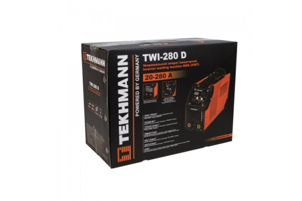 Фото 7 - Сварочный инвертор Tekhmann TWI-280 D