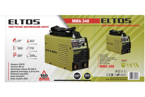 Фото 8 - Сварочный инвертор Eltos MMA-340