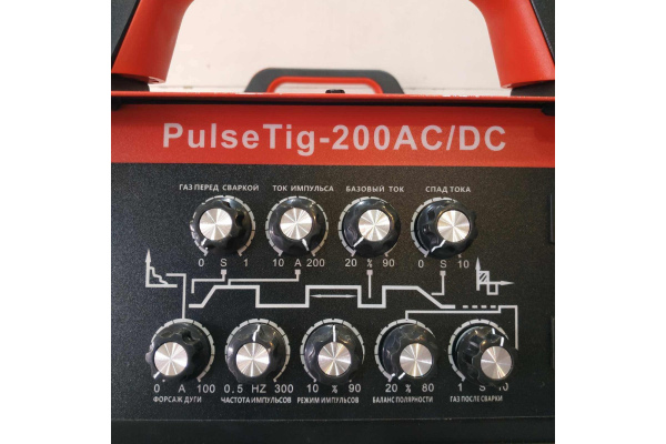 Фото 5 - Аргонодуговая сварка Edon PulseTig 200 AC/DC