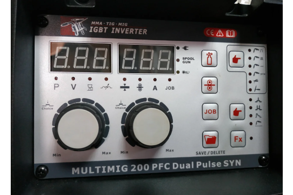 Фото 3 - Сварочный полуавтомат Спика MultiMig-200 PFC Dual Pulse SYN