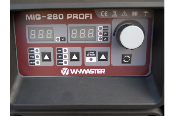 Фото 5 - Сварочный полуавтомат WMaster MIG-280 Profi