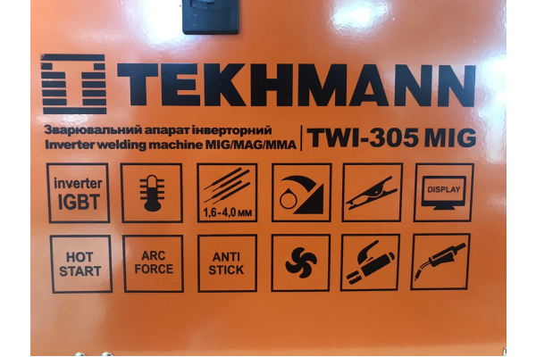Фото 8 - Сварочный полуавтомат Tekhmann TWI-305 MIG