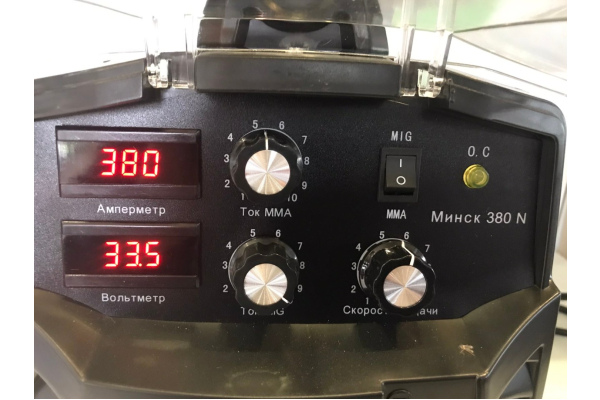 Фото 4 - Полуавтомат инверторный сварочный Минск МGA MIG/MMA-380N IGBT (3 в 1, 380 Ампер)