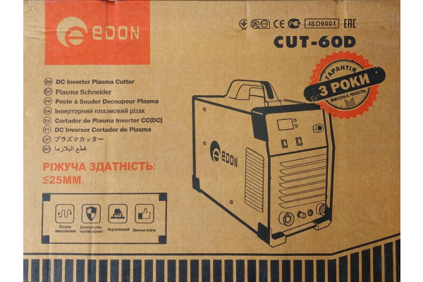 Фото 7 - Плазморез Edon CUT-60D 220V бесконтактный поджиг