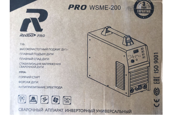 Фото 10 - Аргонная сварка Redbo PRO WSME-200