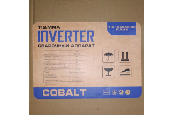 Фото 23 - Аргонная сварка Искра Профи COBALT TIG-250 AC/DC Pulse