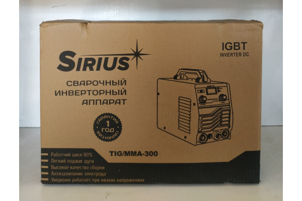 Фото 8 - Аргонная сварка Sirius TIG/MMA-300