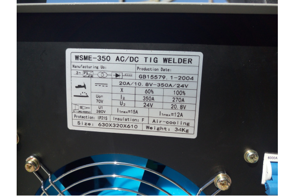 Фото 7 - Аргонно-дуговой сварочный аппарат Луч Профи WSE-350 AC/DC