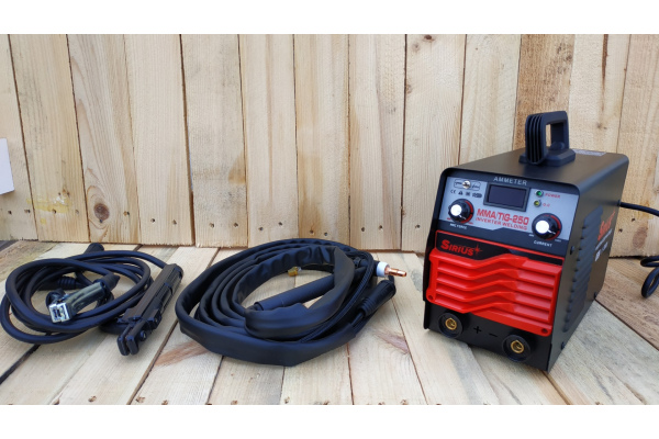 Фото 4 - Аргонная сварка Sirius MMA/TIG-250 (2в1)
