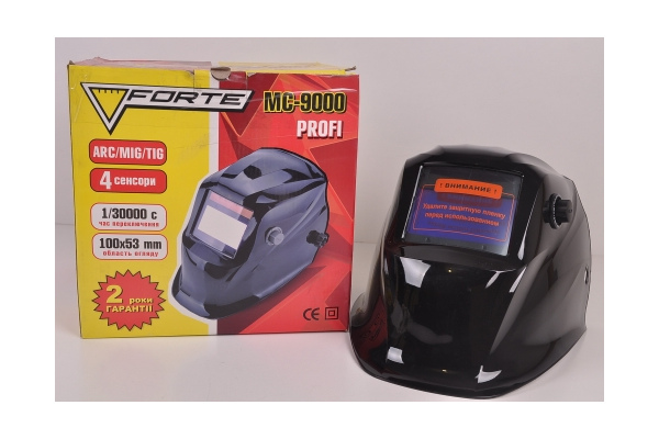 Фото 6 - Сварочная маска хамелеон Forte MC-9000 Profi