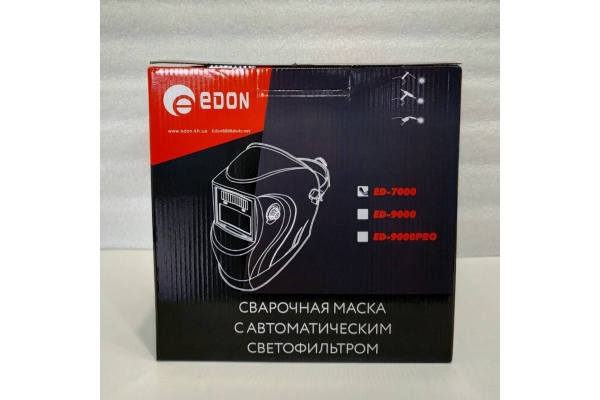 Фото 12 - Сварочная маска хамелеон Edon 7000
