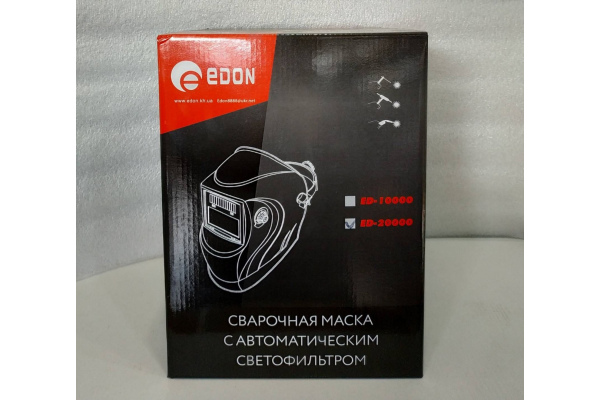 Фото 7 - Маска сварщика хамелеон Edon ED-20000