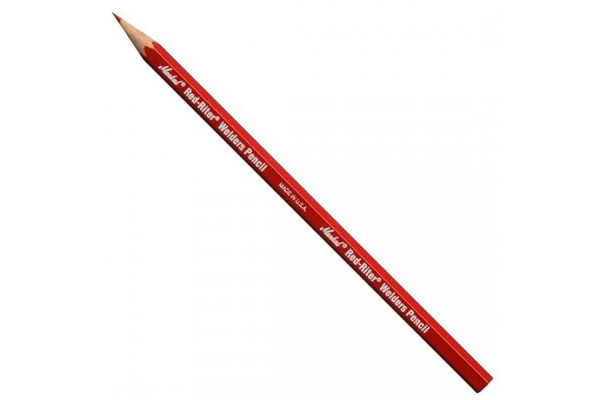 Фото 2 - Карандаш сварщика Markal Red Riter Welder Pencil, Красный 96100
