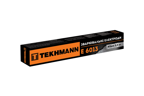 Фото 2 - Электроды сварочные Tekhmann E 6013 d 3 мм х 2,5 кг