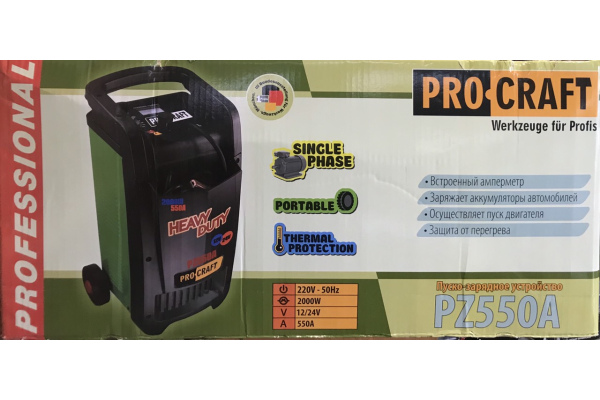 Фото 4 - Пуско-зарядное устройство Procraft PZ-550A
