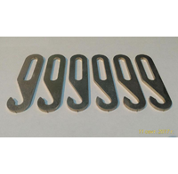 Крюк для Гребенки споттера метал 3 мм (6 шт)